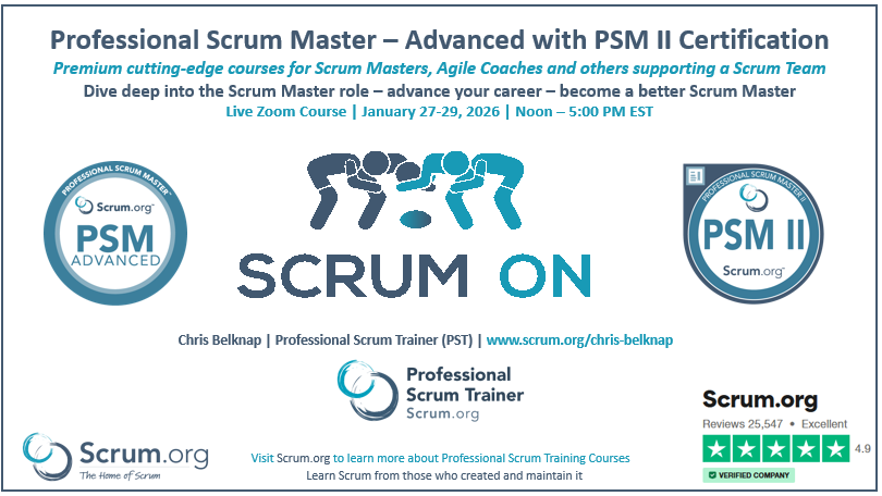 Professional Scrum Master Advanced